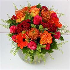 Florist Choice Orange Bouquet 