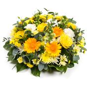 Yellow &amp; White Posy Pad