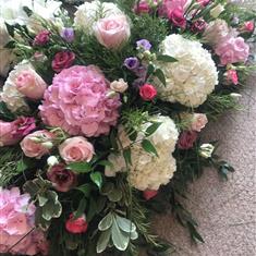Pink Casket Spray 2