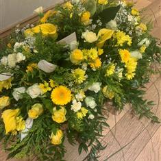 Yellow Casket Spray